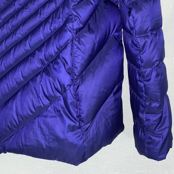 126 Lands' End Purple Puffer Jacket - Picture 8 of 14